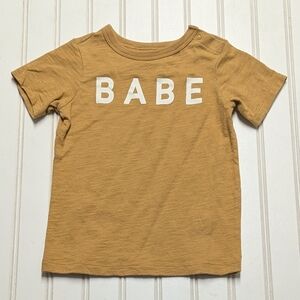 Kids Mustard 'Babe' Graphic Tee